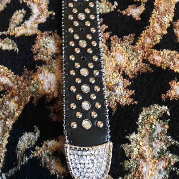 Western Rhinestone Belt - Picture 3 of 6